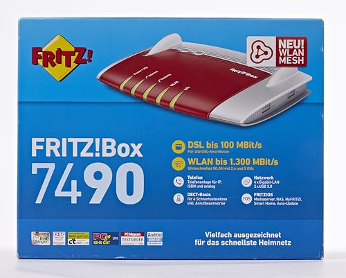 AVM FRITZ Box 7490 WLAN  Media Server - 7